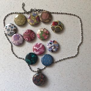 Magnabilitie necklace w/ 13 magnet inserts